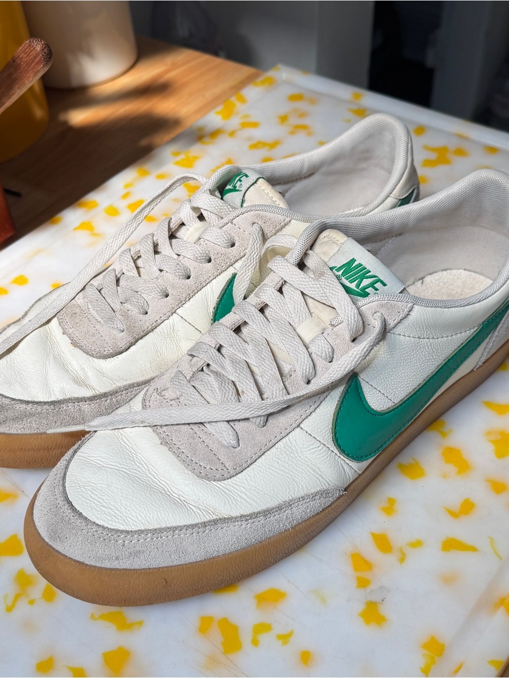 Nike Killshot 2 Leather Sail Green Gum Men’s 11.5